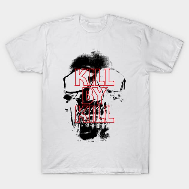 Black Skull T-Shirt by Kill By Kill podcast 